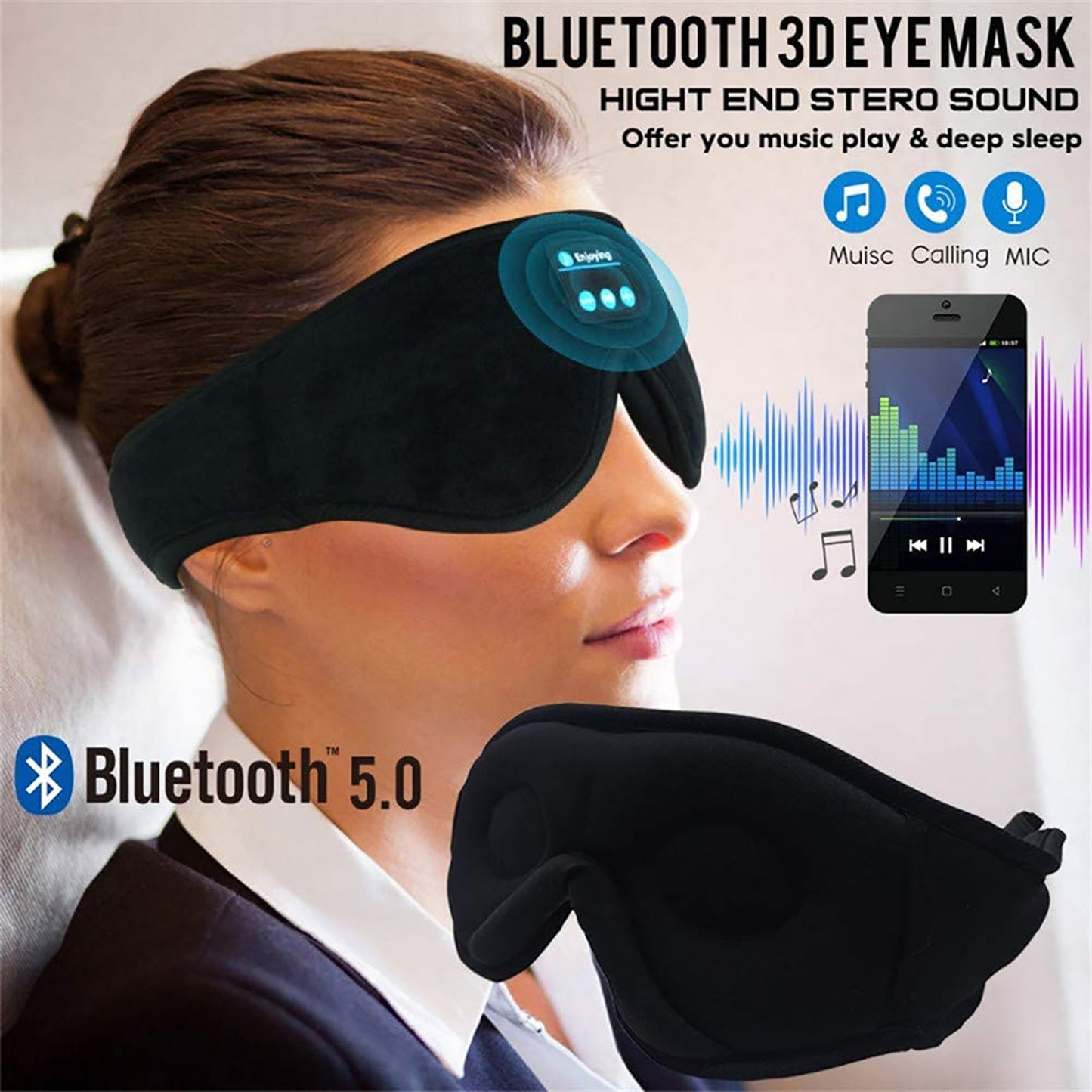 Holivas™ Bluetooth Schlafmaske