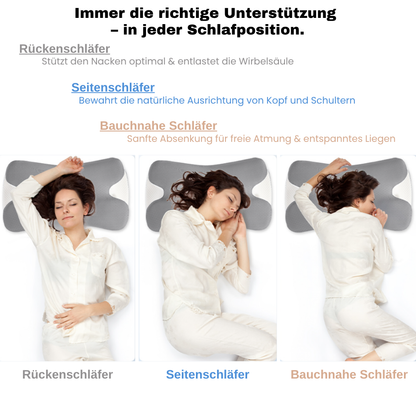 Holivas™ MaxRelax - Das ergonomische Kopfkissen (XL)