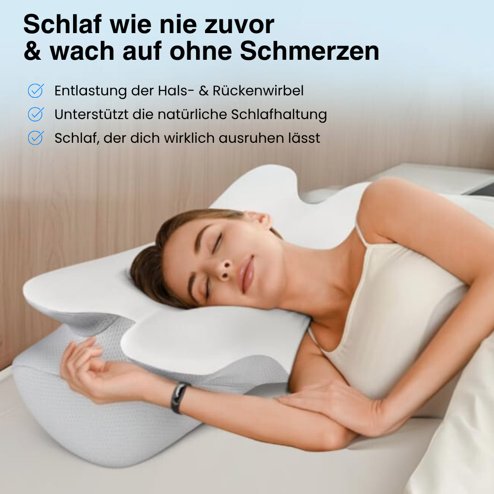 Holivas™ MaxRelax - Das ergonomische Kopfkissen (XL)